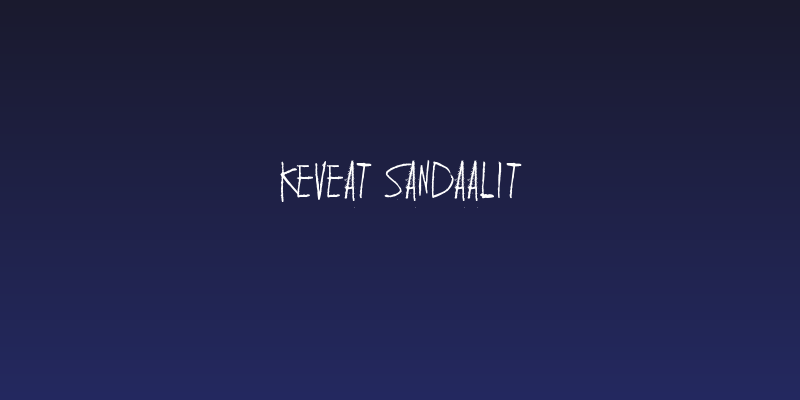 Keveat sandaalit Social Header