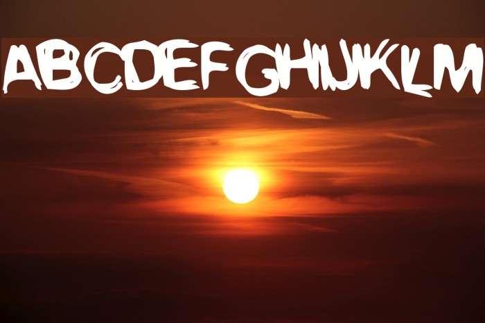 Kevin Seconds Font examples