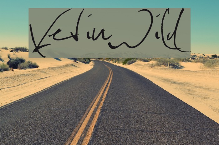 KevinWild Font examples