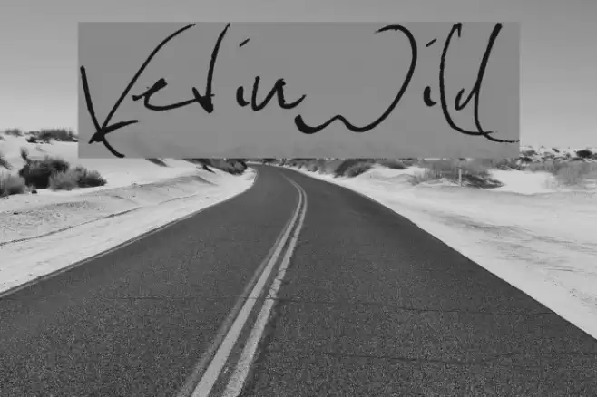 KevinWild Font examples