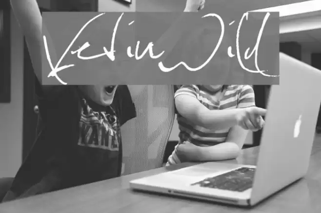 KevinWild Font examples