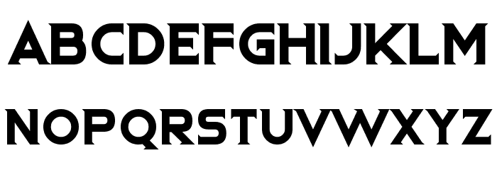 Kevlar Underwear Font LOWERCASE