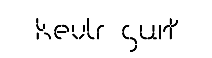 Kevlr Suit  免费字体下载