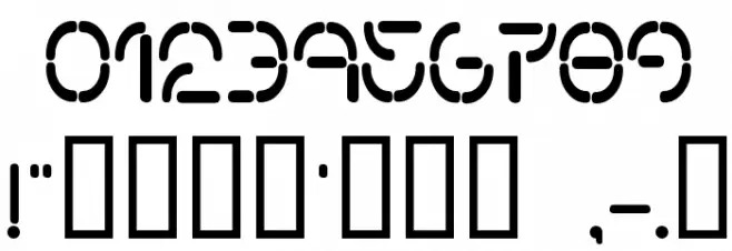 Kevlr Suit Font OTHER CHARS