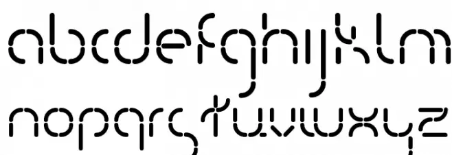 Kevlr Suit Schriftart Groß