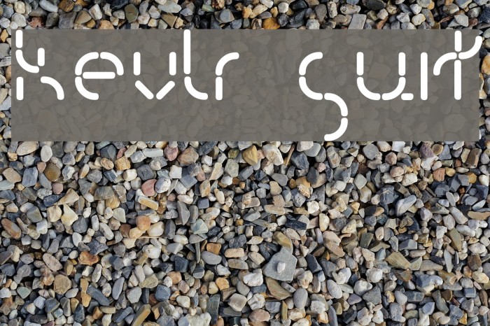 Kevlr Suit Font examples