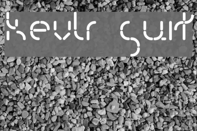 Kevlr Suit Font examples