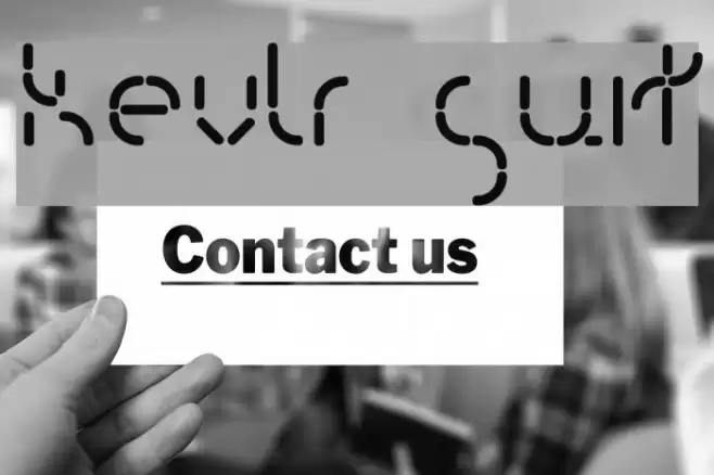 Kevlr Suit Font examples