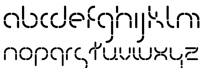 Kevlr Suit Font LOWERCASE