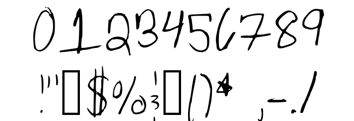 Key Regular Font OTHER CHARS