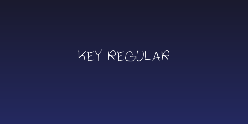Key Regular Social Header