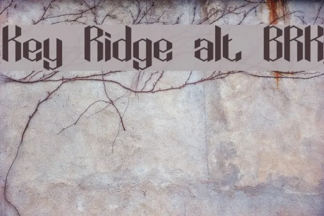 Key Ridge alt BRK Example 3