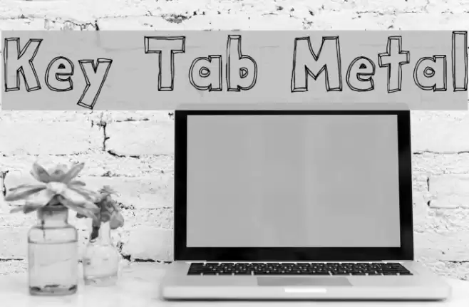 Key Tab Metal Polices examples