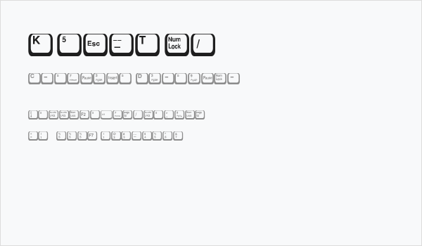 Key-Top Business Card