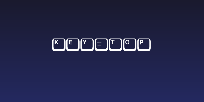Key-Top Social Header