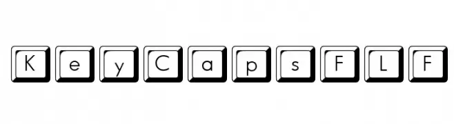 KeyCapsFLF  Fuentes Gratis Descargar