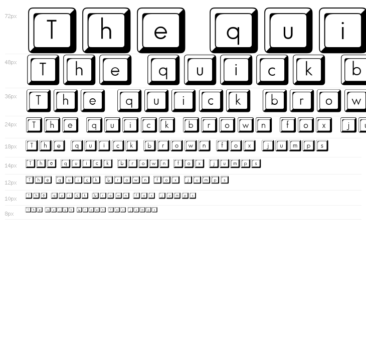 KeyCapsFLF Waterfall