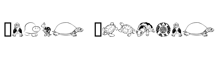 Keyas Turtles  नि: शुल्क फ़ॉन्ट्स डाउनलोड
