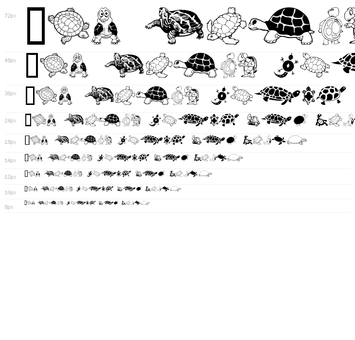 Keyas Turtles Waterfall