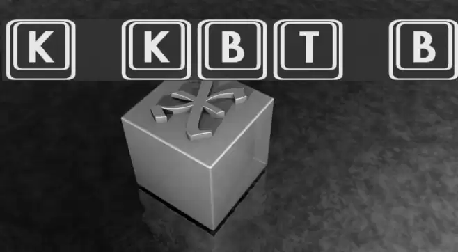 Keyboard KeysBT Bold Font examples
