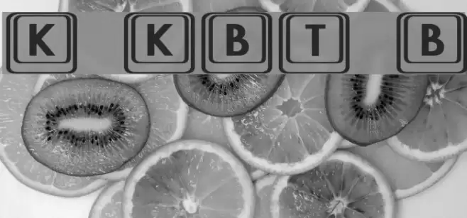 Keyboard KeysBT Bold Font examples