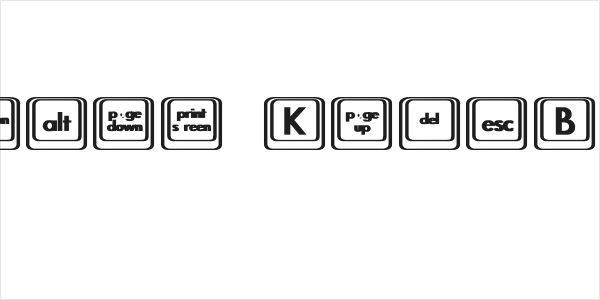 Keyboard KeysBT Bold Logo