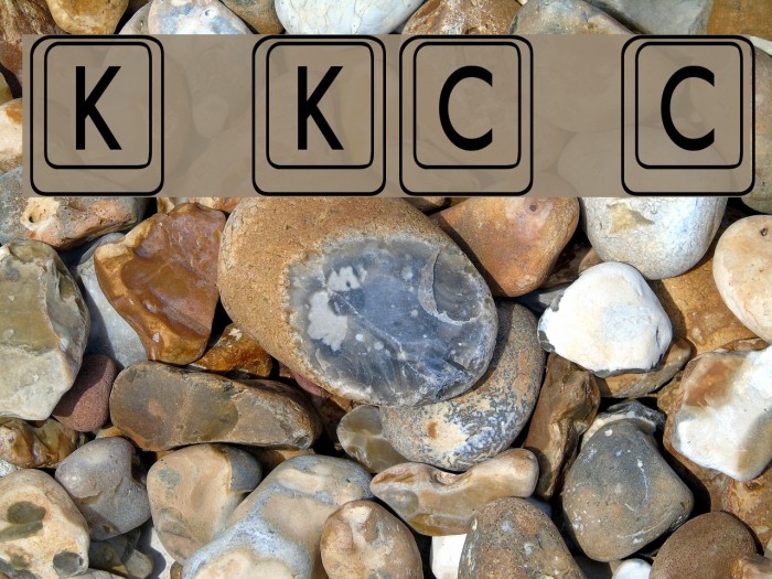 Keyboard KeysCn Condensed Font examples
