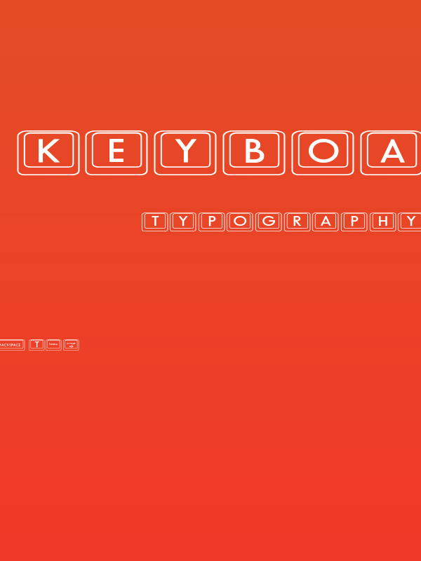 Keyboard KeysWd Wide Poster
