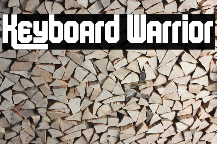 Keyboard Warrior Font examples