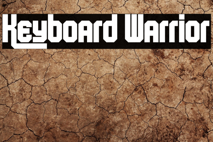 Keyboard Warrior Font examples