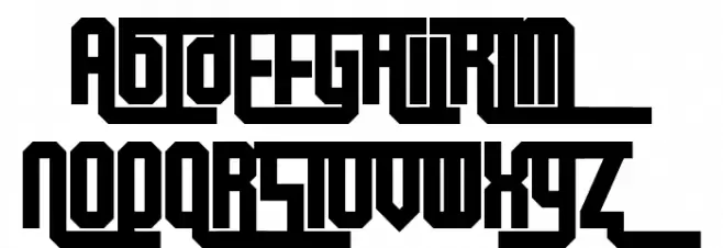 Keyboard Warrior Schriftart Groß