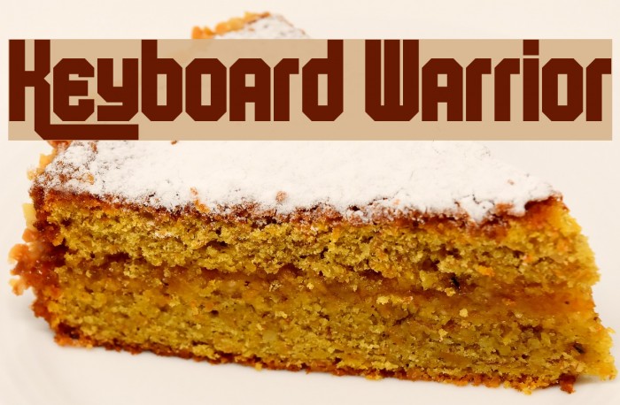 Keyboard Warrior Font examples
