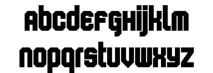 Keyboard Warrior Font LOWERCASE