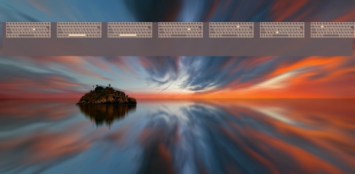 Keyboard x LOVE Font examples