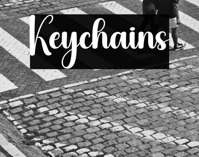 Keychains Example 1