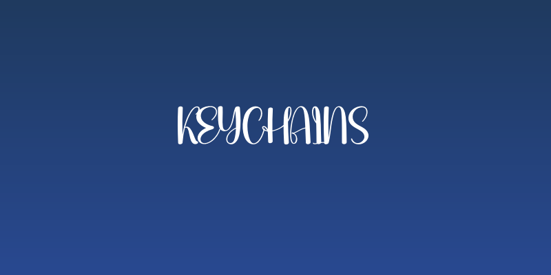 Keychains Social Header