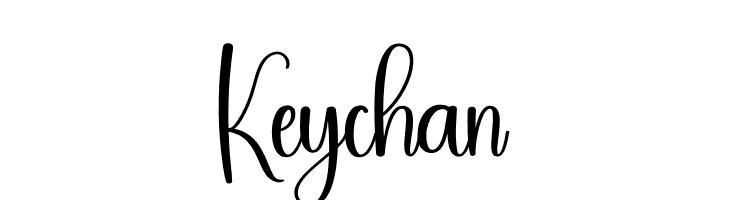 Keychan  नि: शुल्क फ़ॉन्ट्स डाउनलोड