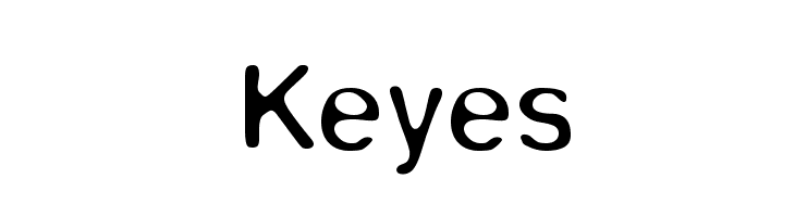 Keyes Font