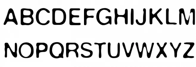 Keyes 字体 大写