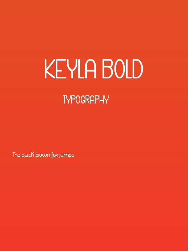Keyla Bold Poster