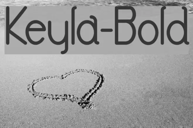Keyla-Bold Font examples