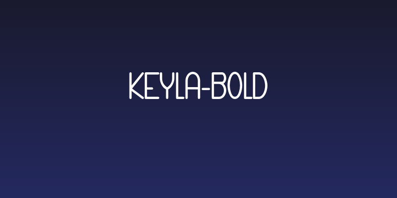 Keyla-Bold Social Header