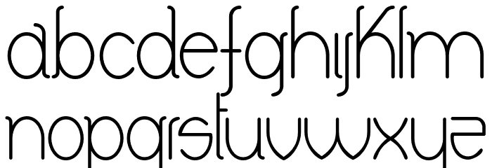 Keyla Font LOWERCASE