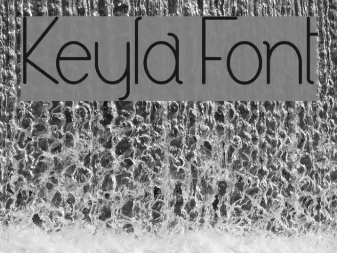 Keyla Font examples