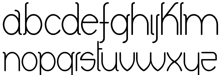 Keyla Font LOWERCASE