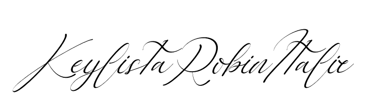 Keylista Robin Italic  font caratteri gratis