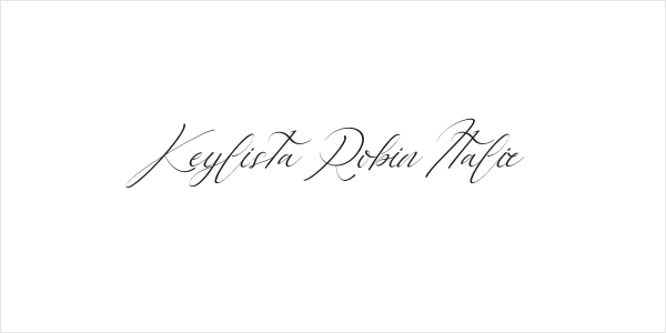 Keylista Robin Italic Logo