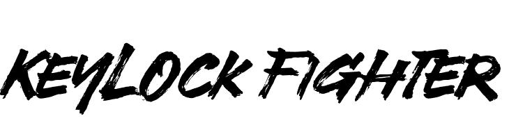 Keylock Fighter  font caratteri gratis
