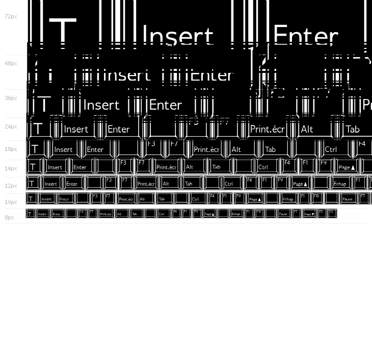 Keypad ADF No2 Waterfall