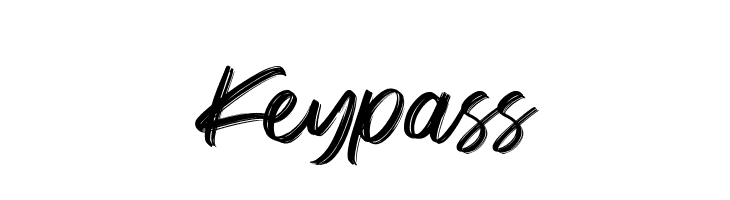 Keypass  font caratteri gratis
